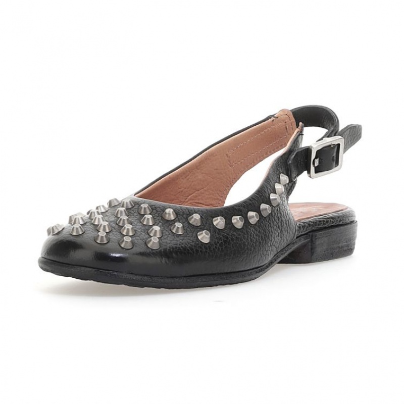 flat shoes A.S.98 Zola Damskie Czarne | PL-591860VGO