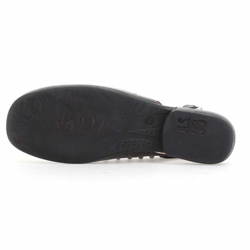 flat shoes A.S.98 Zola Damskie Czarne | PL-591860VGO