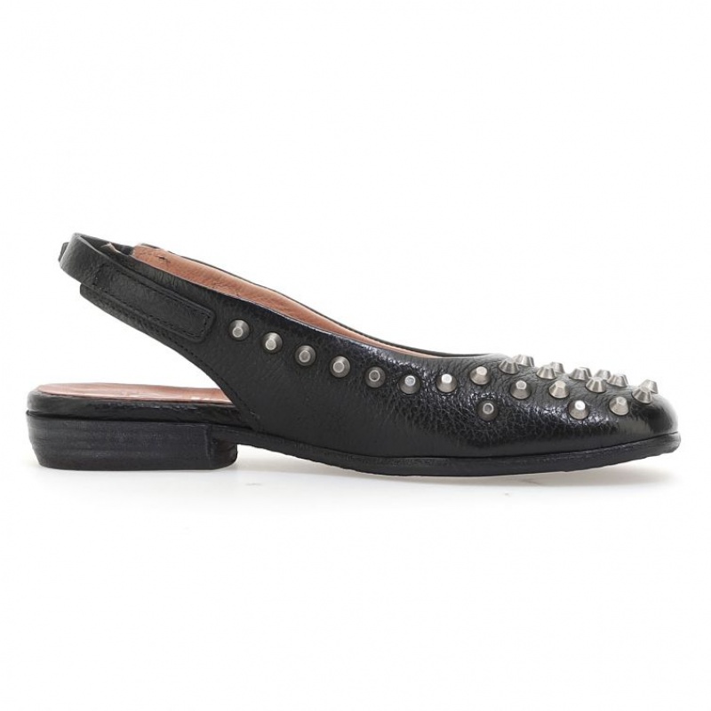 flat shoes A.S.98 Zola Damskie Czarne | PL-591860VGO