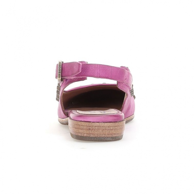 flat shoes A.S.98 Zola Damskie Fuksja | PL-912460VEA