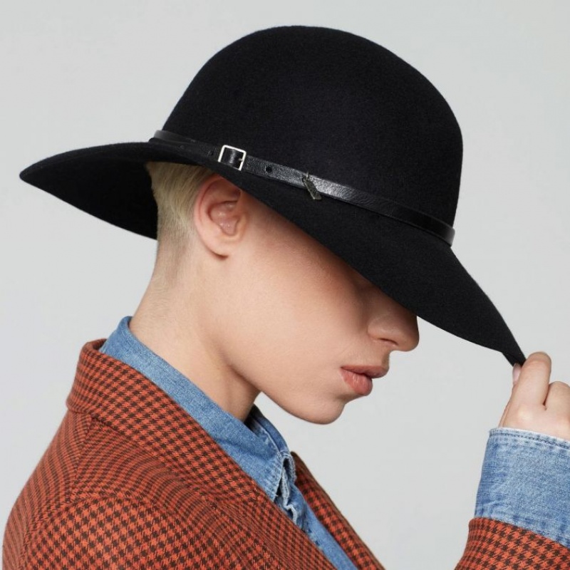 hats A.S.98 Anouk Damskie Czarne | PL-327598UIF