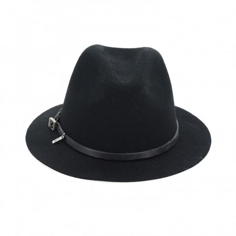 hats A.S.98 Claire Damskie Czarne | PL-934708CTB