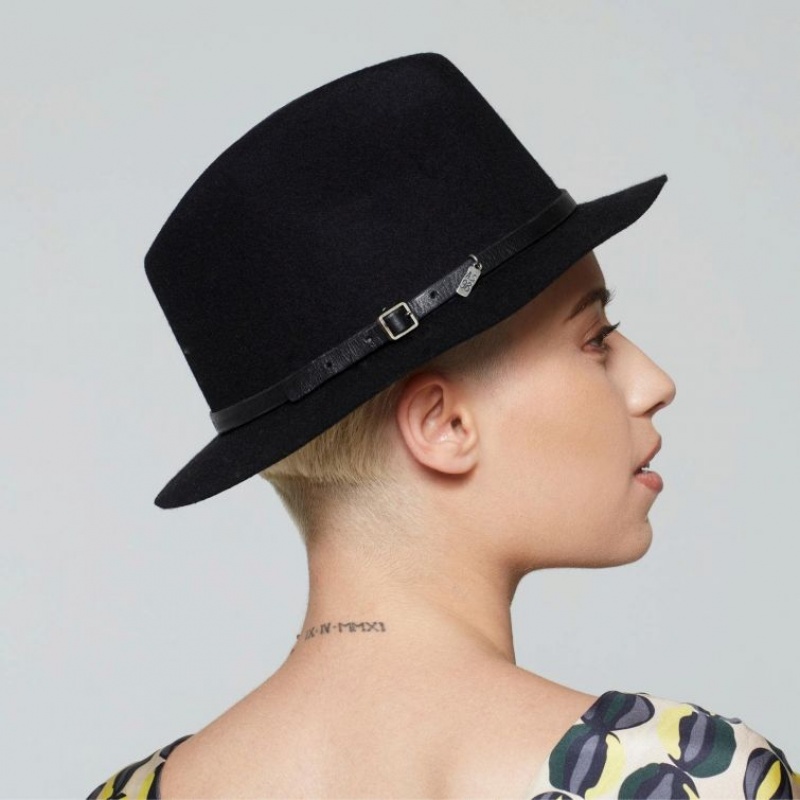 hats A.S.98 Sheryl Damskie Czarne | PL-201859TLX